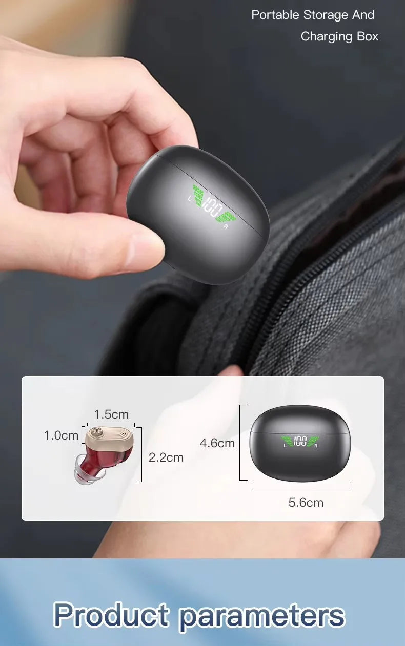 Best Seller Multifunctional Digital Hearing Aid High-Definition Sound Quality True Sound Restoration 16-Channel Hearing Aid