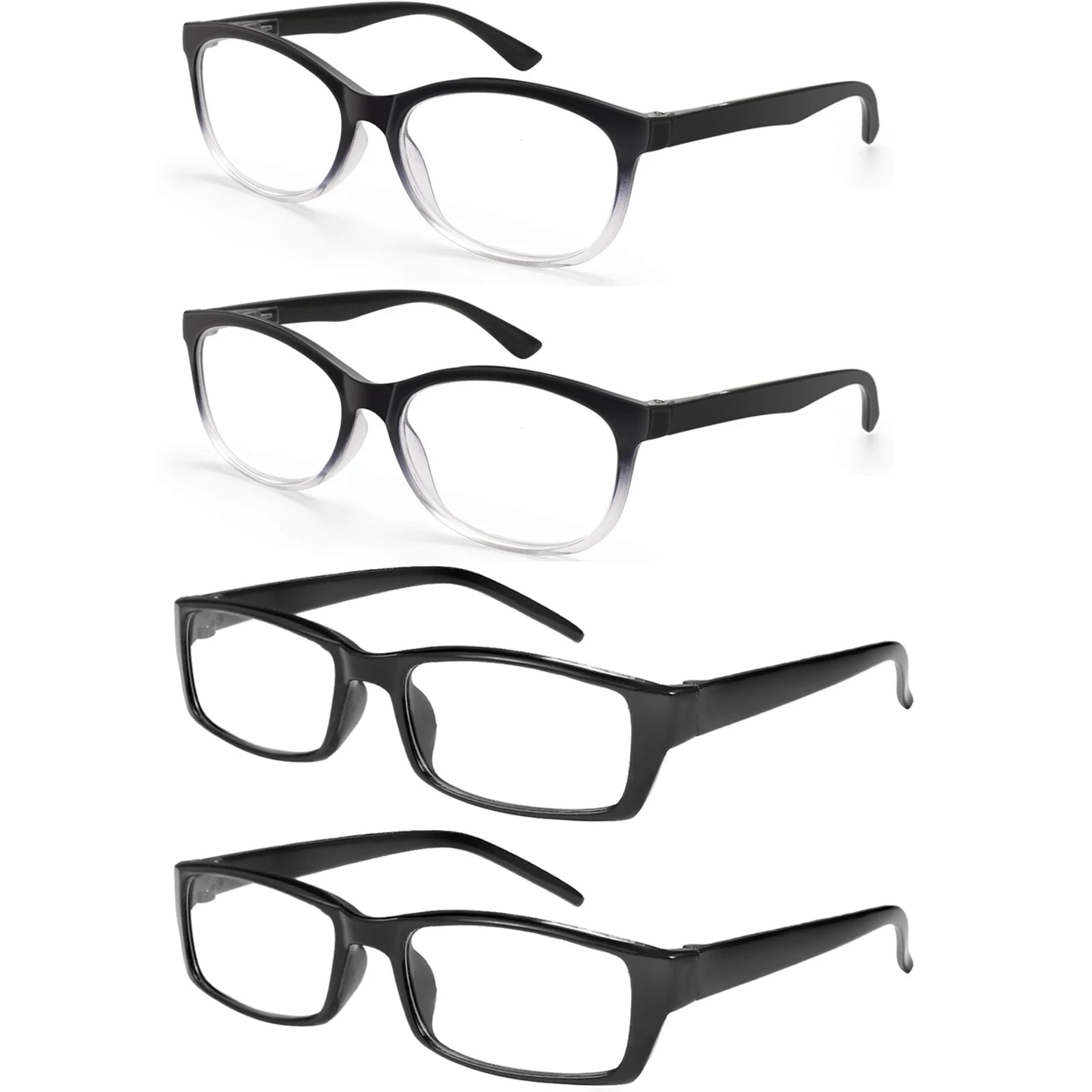 1/2/3/4/10/20pcs Autofocus Power Anti-Blue Light Reading Glasses Smart Blue Light Automatic Zoom Eyeglasses Eye Protection