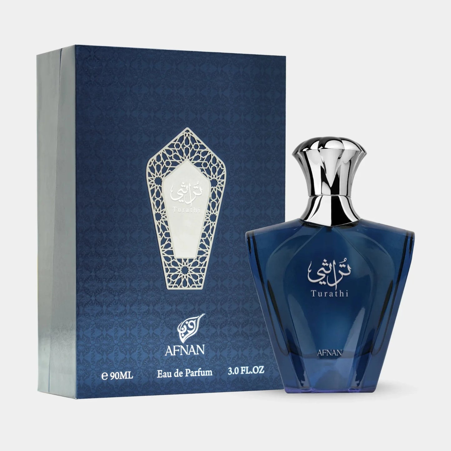 AFNAN Turathi Perfume 100ml Man Eau Parfum Citrus Woody Amber Spicy Fragrance Collection Long Lasting Musk Vanilla Luxury Scent