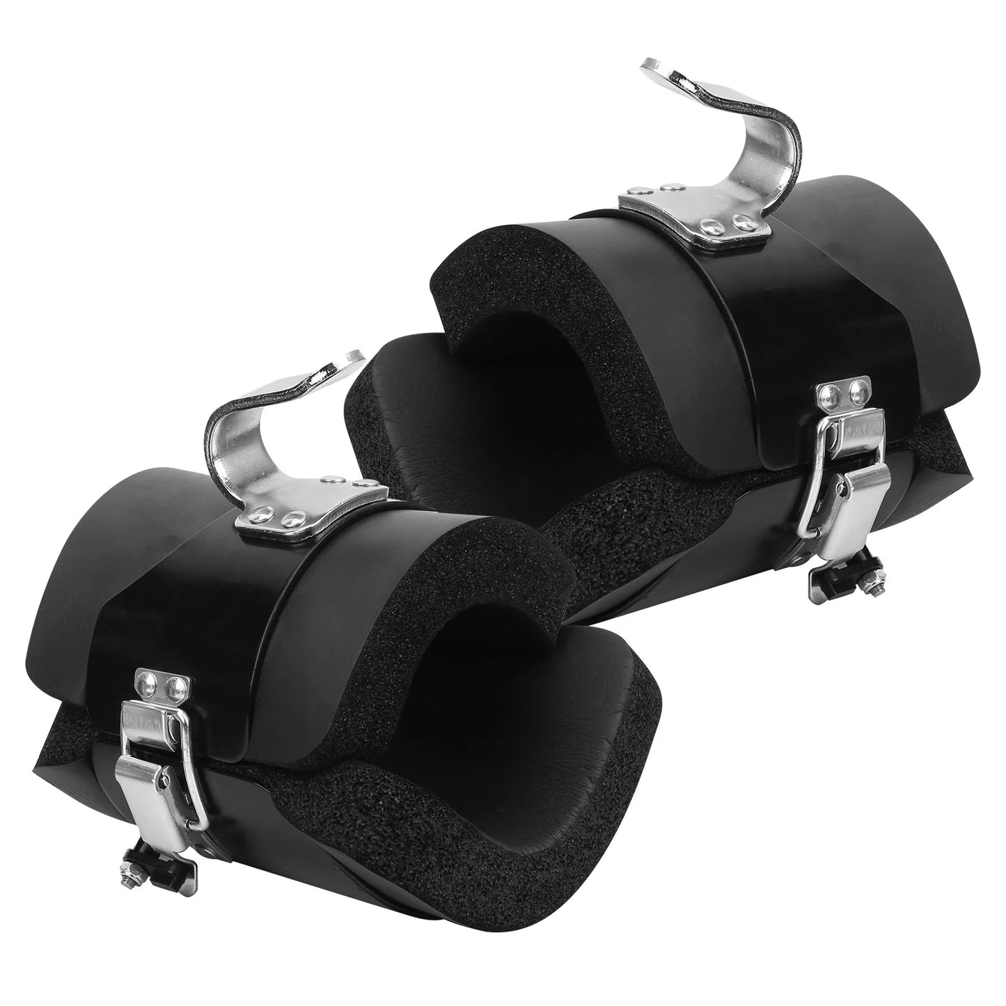 Upside Down Shoes Pair of Hanging Pull Up Boots Anti-Gravity Inversion Hang Up Boots for Home Gym Fitness Neck Back Pain Relief