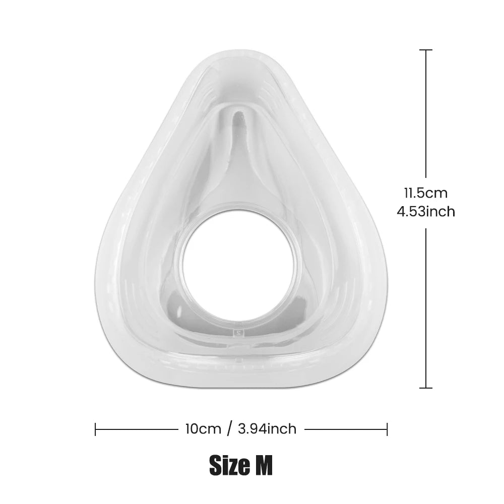 2/1 Pack CPAP Mask for AirFit F20 Full Face Mask Replacement, Covers Nose Mouth, Compatible with AirFit F20, Prevent Sleep Apnea