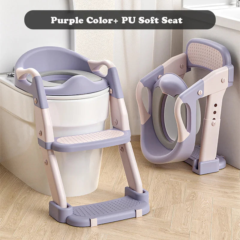 Children's Toilet Seat Baby Boy Step Stool Portable Potty Child WC Portable Child Potty Training Seat Baby Toilet Pot Baby Potty