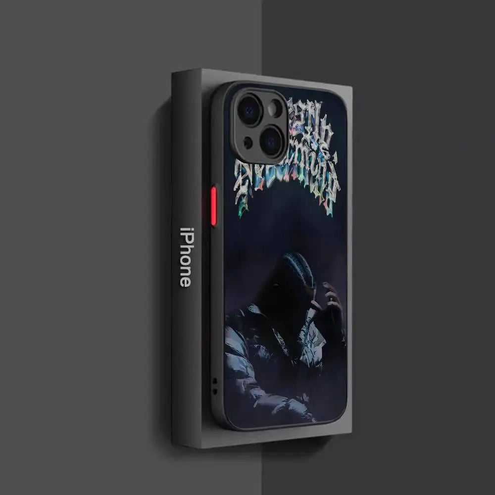 Rapper D-Drake Phone Case For iPhone 17 16 15 11 12 14 13 Pro Max Mini X XS XR 7 Plus 17E Air Shockproof Hard Matte Cover Fundas