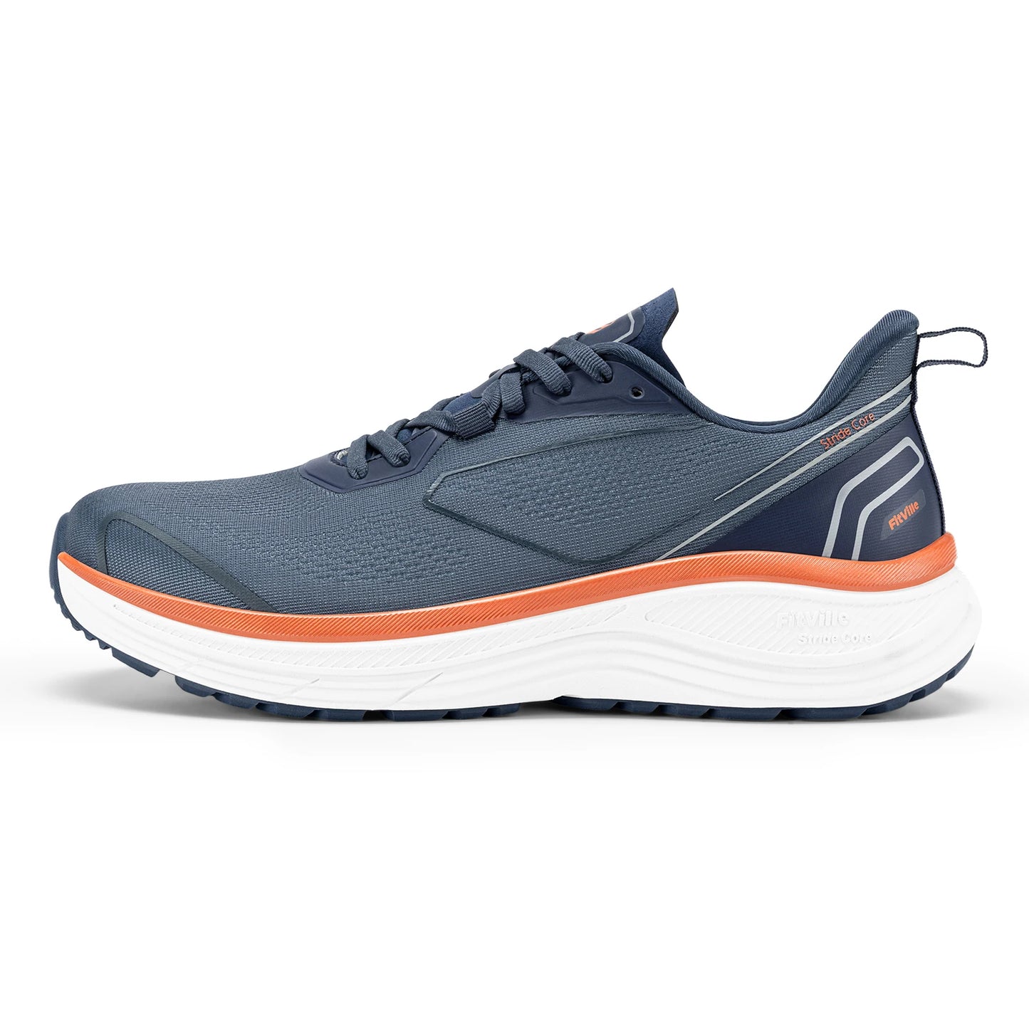Fittington Walking Shoes For Men Extra Wide Cushioned Running Shoes Tennis Soft Shoes Arch Support for Plantar Fasciitis Relief