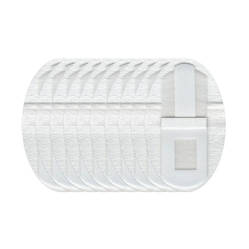 5-100Pcs Drainage Tube Sterile Applicator Catheter Fixation Patch for Drainage/Biliary/Renal Biopsy Catheters Adhesive Patch