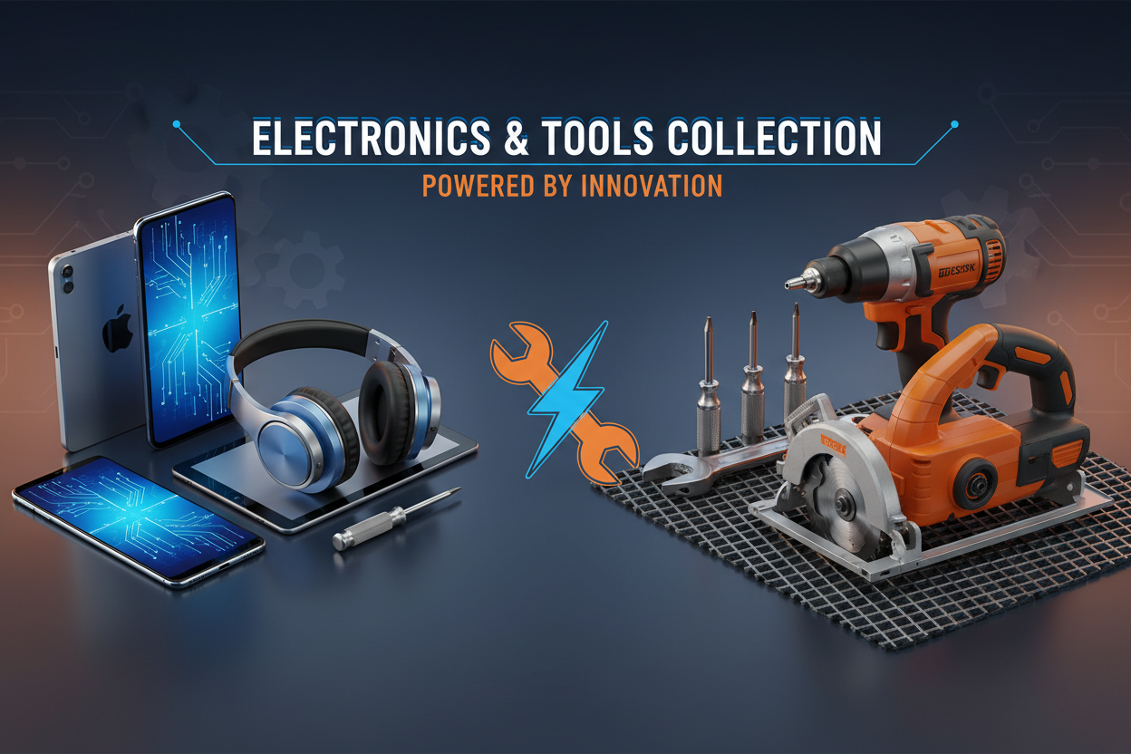 ELECTRÓNICA Y HERRAMIENTAS ⚡🔧