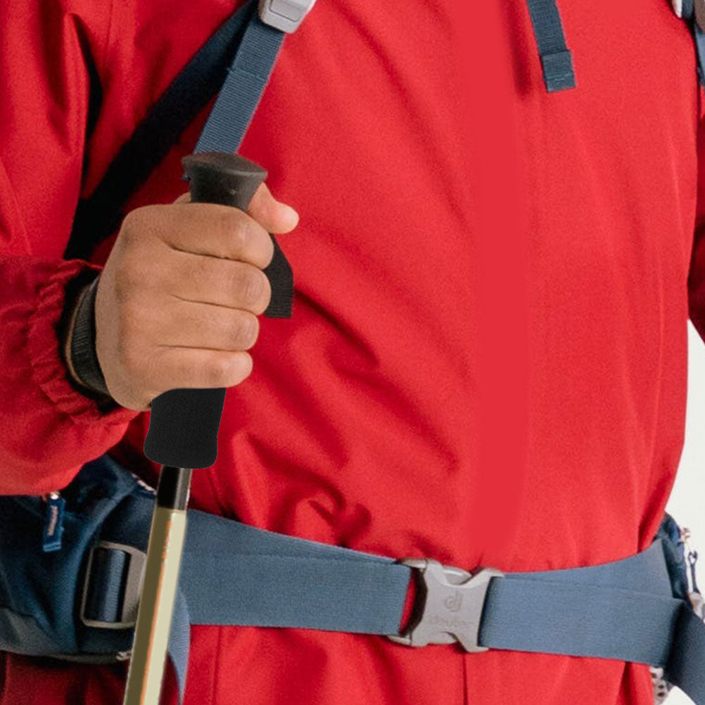 2 Pcs Walker Walking Aid Handle Cover Elderly Grip Accessories for Cane Replacement Handles Sponge Crutch Grips