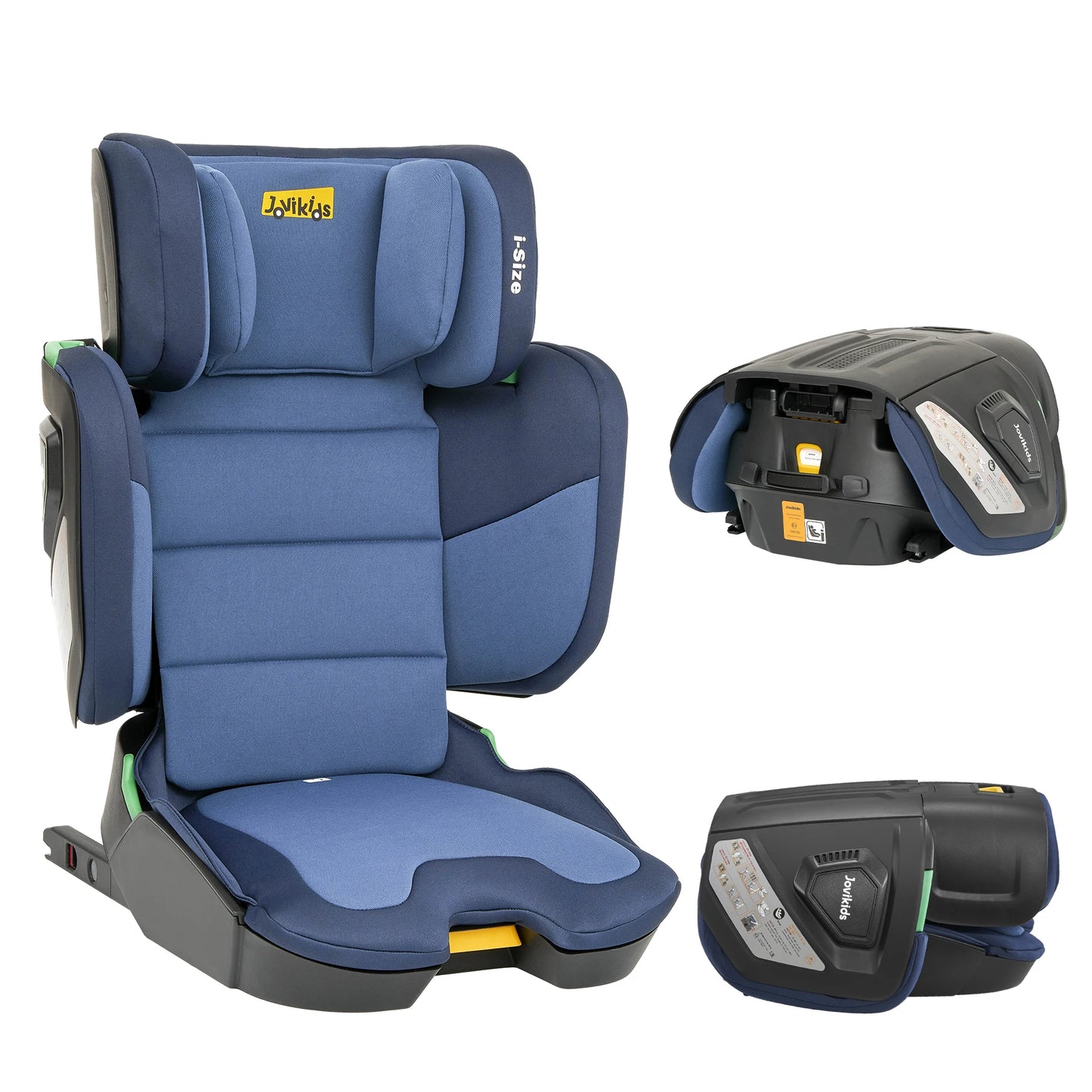 Jovikids Rober Portable Highback Baby Car Seat Booster i-Size 100-150cm