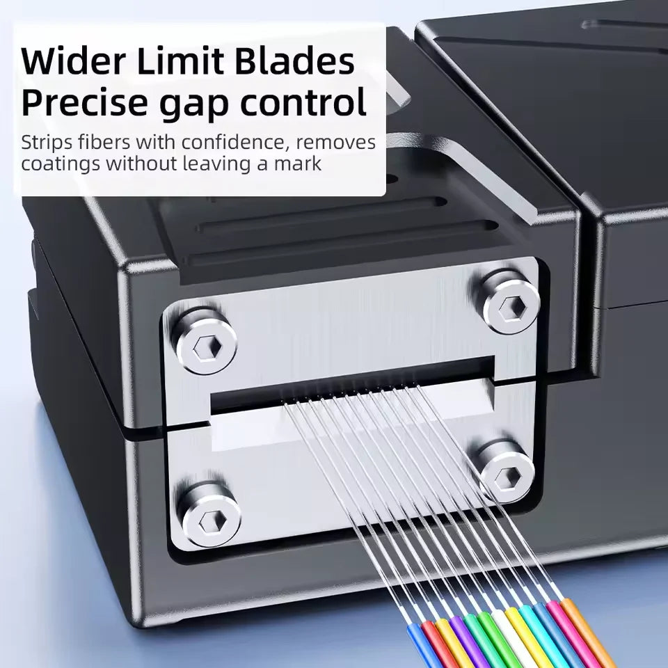 Fiber Thermal Stripper Pliers Heated Optical Wire Stripping Slitter Ribbon Fiber Hot Stripper Cable Fusion Tool SAIVXIAN U9