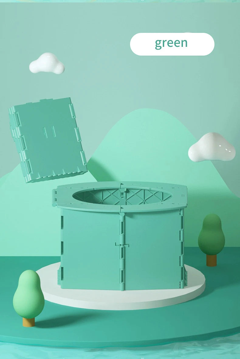 Foldable Travel Potty for Kids Portable Baby Toilet Seat for Outdoor Car Camping Potty Training
