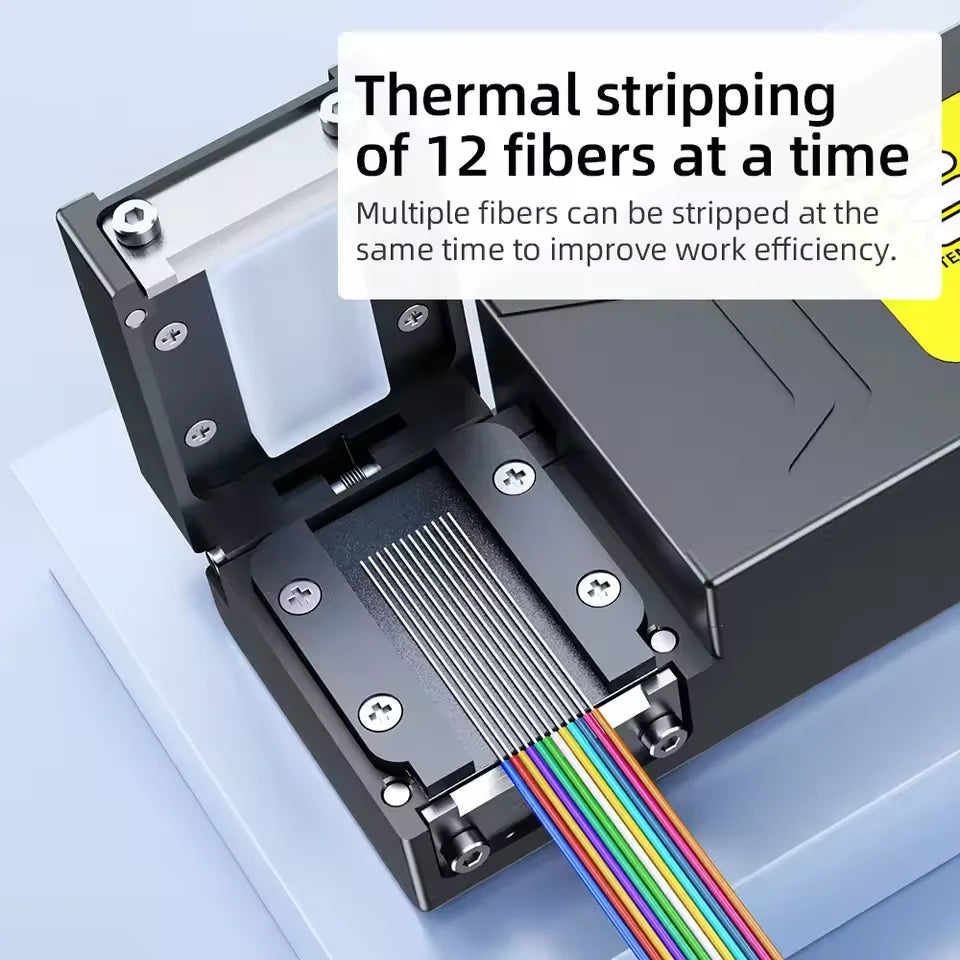 Fiber Thermal Stripper Pliers Heated Optical Wire Stripping Slitter Ribbon Fiber Hot Stripper Cable Fusion Tool SAIVXIAN U9