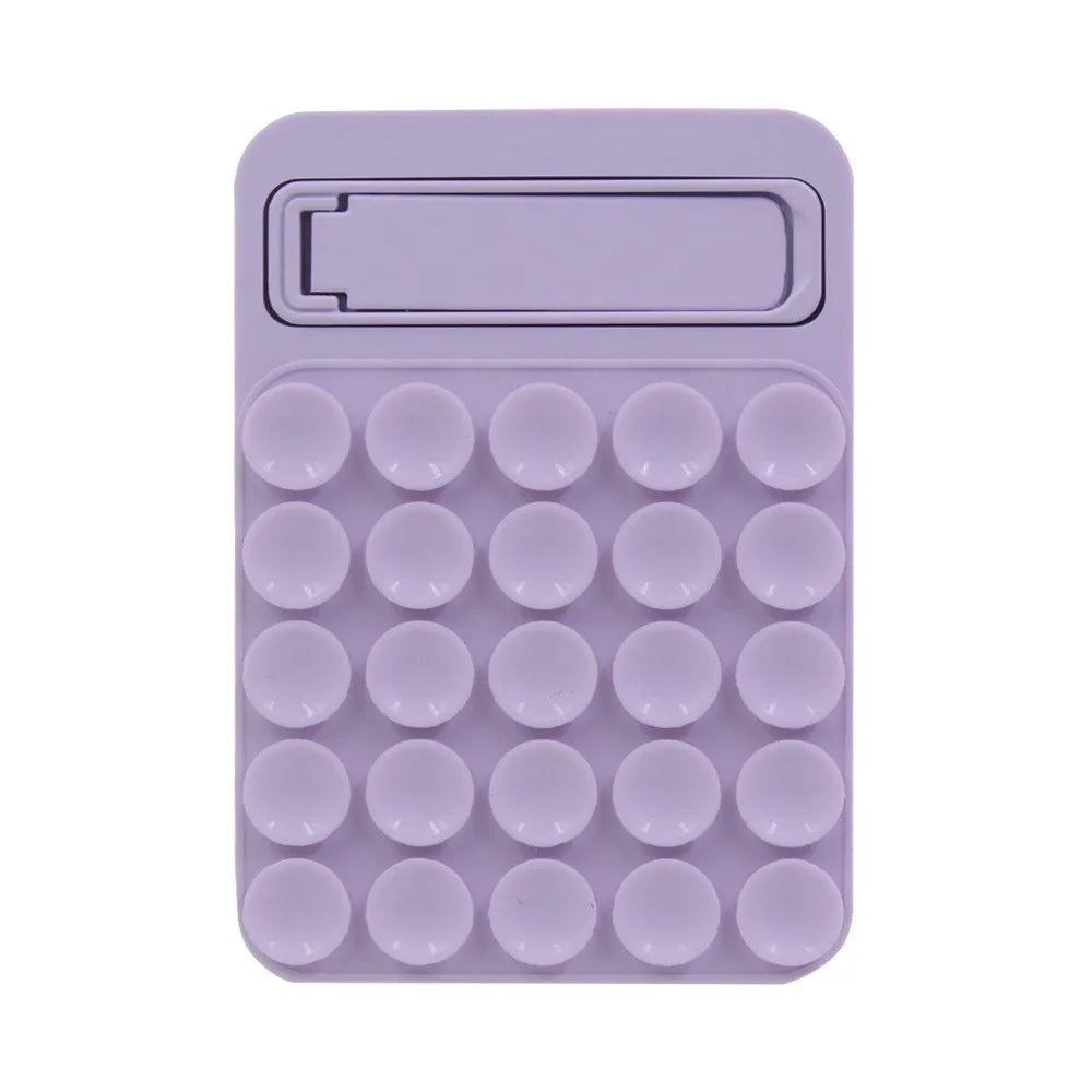 Silicone Suction Cup Phone Holder Waterproof Shower Mirror Wall Mount Sticky Foldable Stand for iPhone Android Accessories