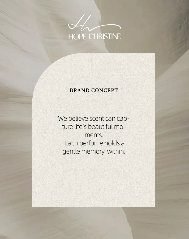 HOPE CHRISTINE Luxury Perfume White Orchid Tuberose Niche Fragrance Long Lasting EDP Women High Quality White Musk Body Mist