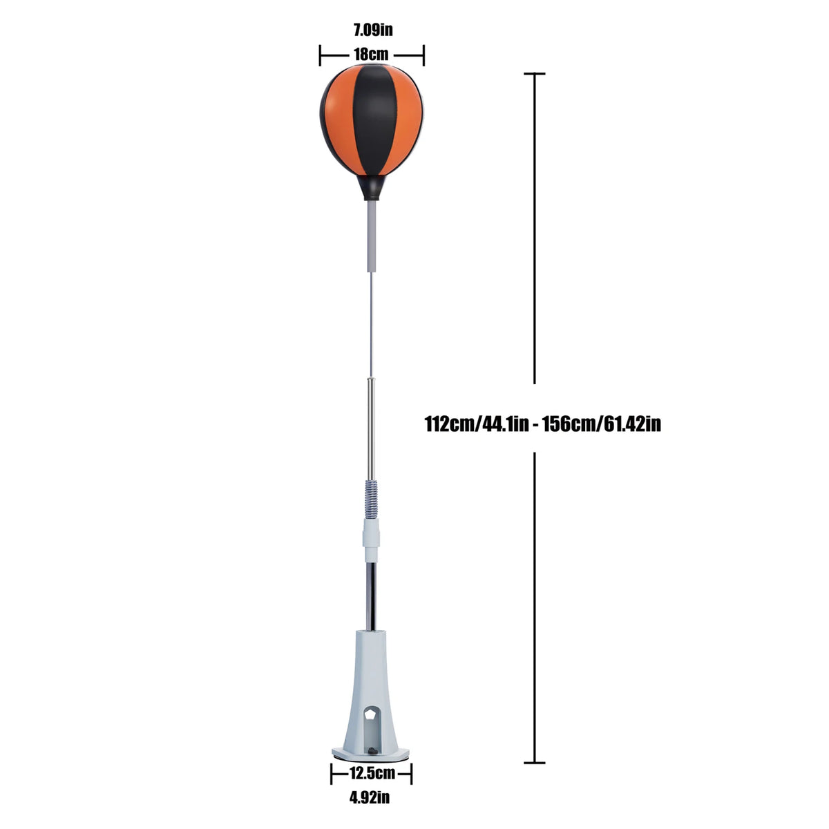 New Premium Punching Bag, Cobra Bag for Boxing Agility Training Home Fitness Equipment Thickened Rod Reflex Bag Family Best Gift