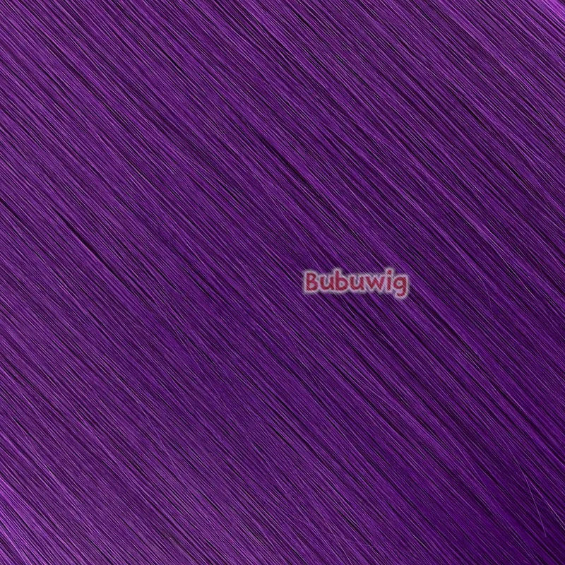 Bubuwig Synthetic Hair 30cm 60cm 90cm Single Ponytail Cosplay Wigs 100 Colors Pure Color Fashion Anime Ponytail Heat Resistant
