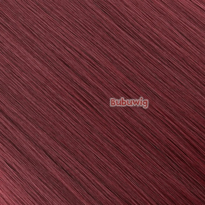 Bubuwig Synthetic Hair 30cm 60cm 90cm Single Ponytail Cosplay Wigs 100 Colors Pure Color Fashion Anime Ponytail Heat Resistant