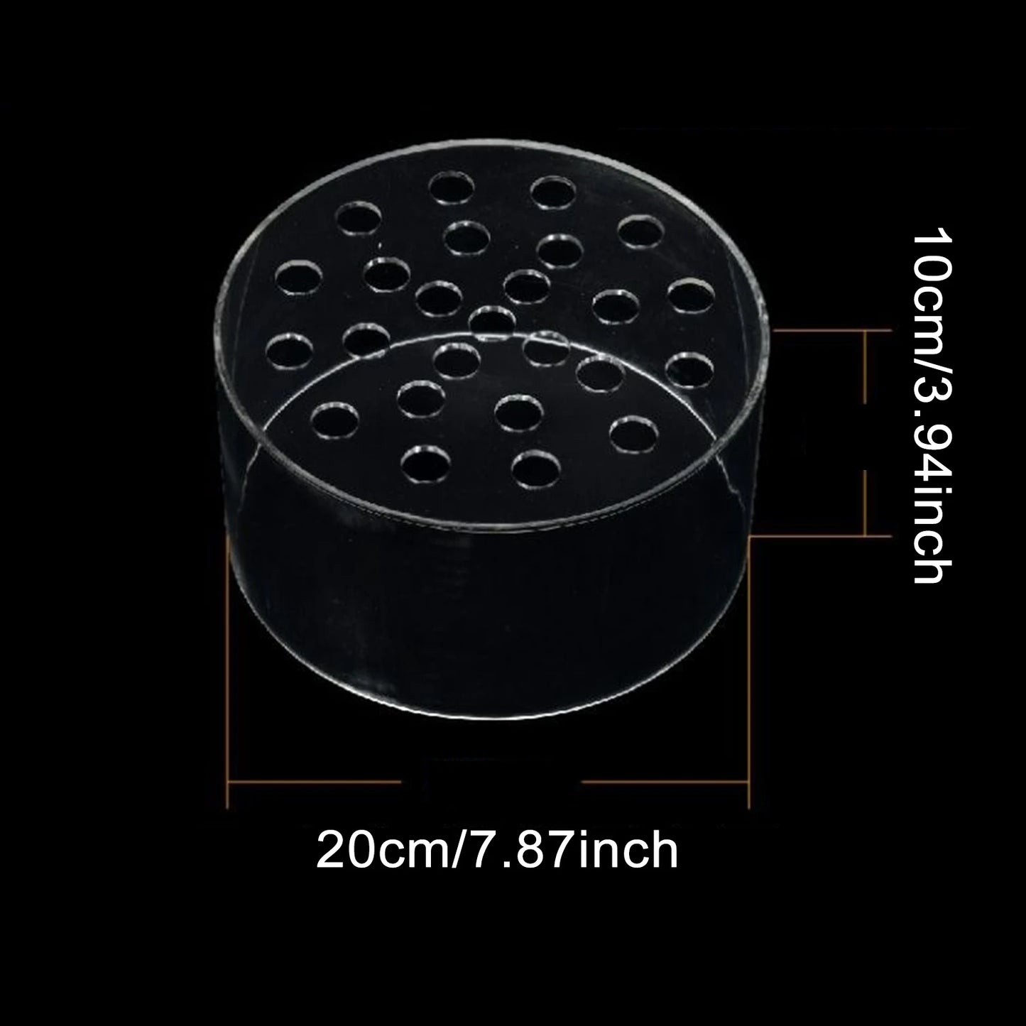 Acrylic Coral Feeder Cover Guard Transparent Reef Feeding Breeding Protection Shield for Aquarium Fish Tank Supplies