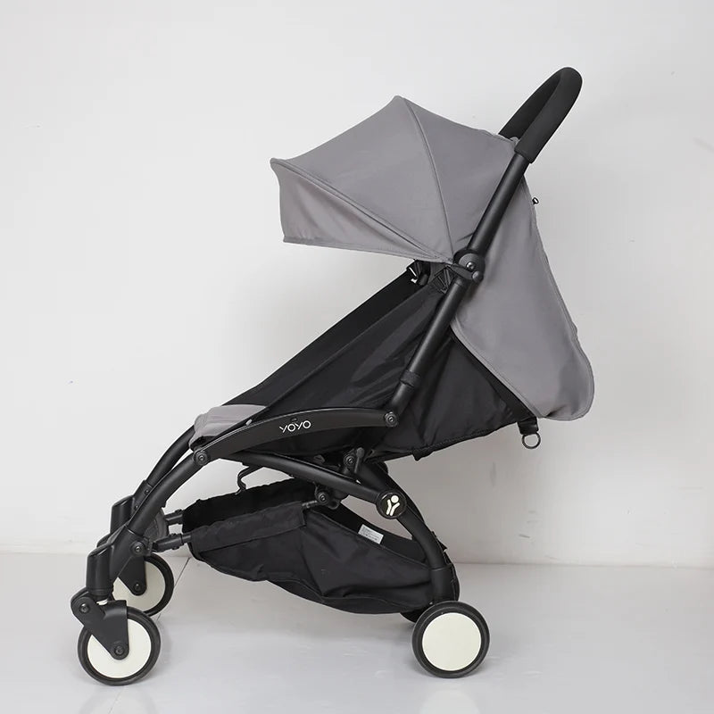 175° Stroller Hood&Seat Liner For Babyzen Yoyo Canopy Cover Cushion Fit YOYO2/YOYA Pram Sunshade 1:1 Fabric Stroller Accessories