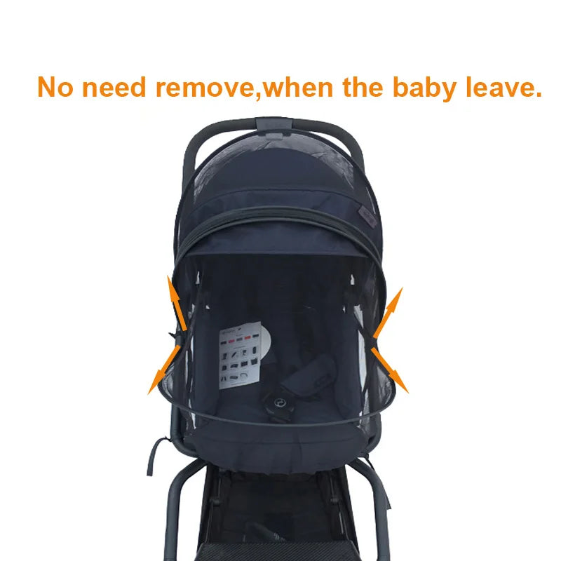 COLU KID® Baby Stroller Accessories Mosquito Net with Sun Shade for Cybex Mios Balios Eezy SS+2 Twist Libelle Beezy Stroller