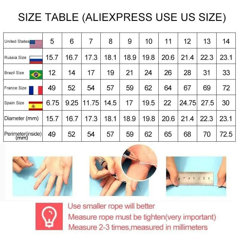 2025 Fashion Jewelry Square Rings for Men Accessories Anniversary Wedding Party Gift Trendy Geometric Men Rings