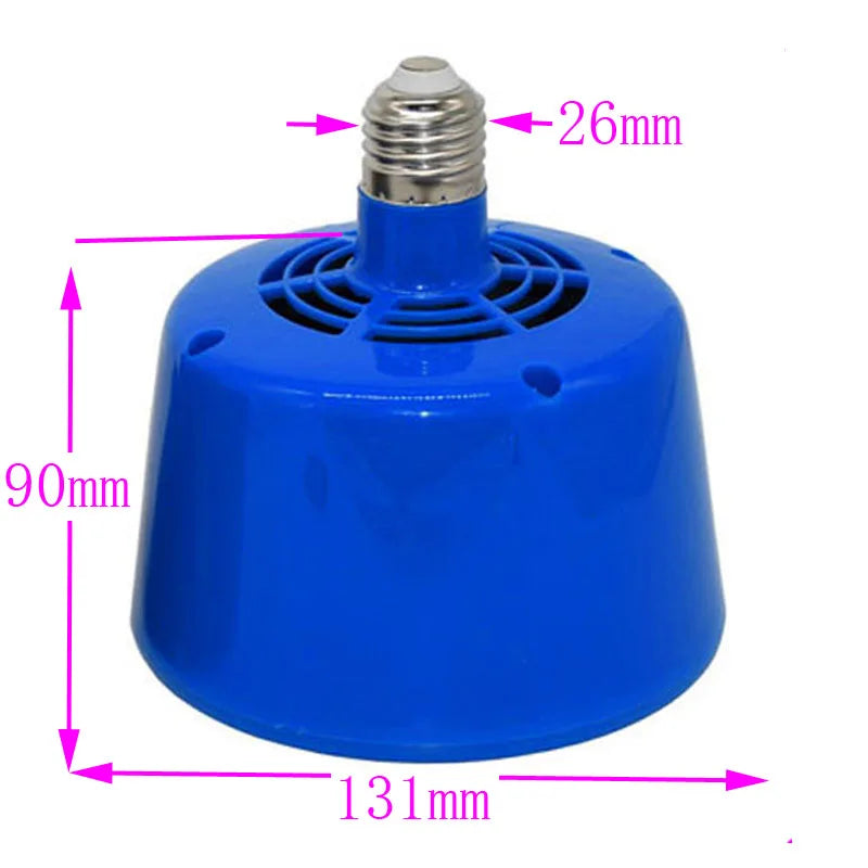 Heating Fan Lamp 100/200/300W Adjustable Heating Lamp for Chickens Bird Chick Incubator Temperature Controller Heater Farm Tool