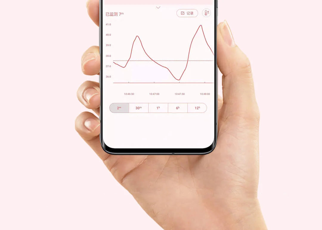 Mjia Smart Digital Baby Thermometer Clinical Thermometer Accrate Measurement Constant Monitor High Temprature Alarm