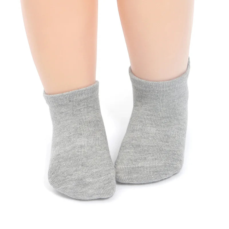 Non Slip Toddler Socks 12 Pairs Infant Baby Kids Grip Socks for Boy Girls Tphon Anti Skid Ankle Socks for 1-5Year
