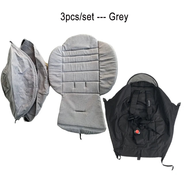 COLU KID® Baby Stroller Accessories Canopy Hood Sunshade 175° Seat Cushion Cotton Liner Pad for Babyzen Yoyo2 Yoya YOYO 2