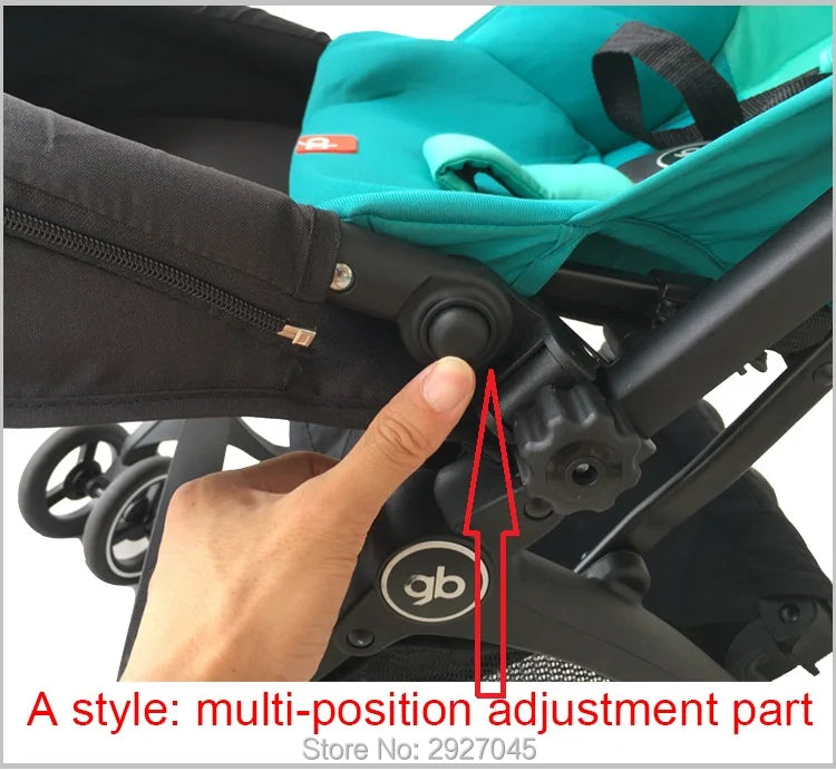Baby stroller accessories extend footboard extension foot rest ONLY For Pockit, Pockit plus  All-Terrain  (Not for All-City).