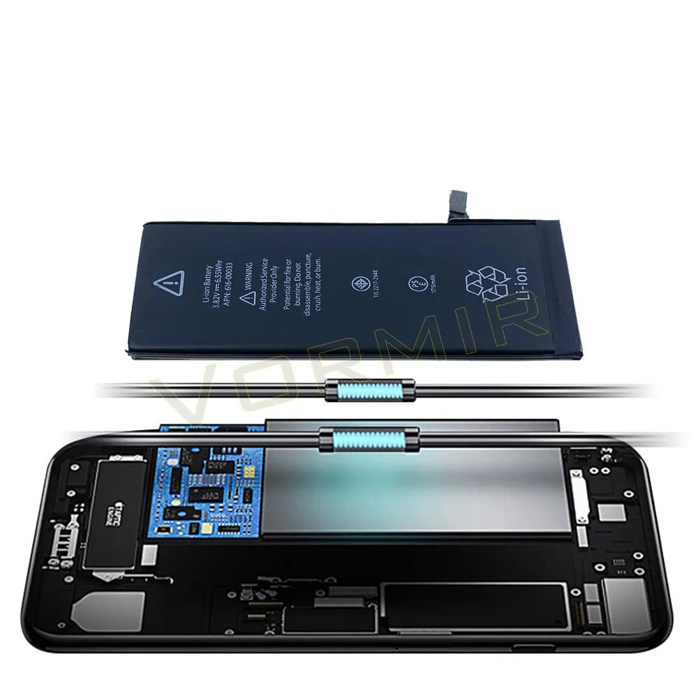 5Pcs/lot Diagnostic Battery For iPhone 12 14 13mini 15ProMax Show Genuine Parts 100% Healthy No Need Older BMS No Message Pop Up