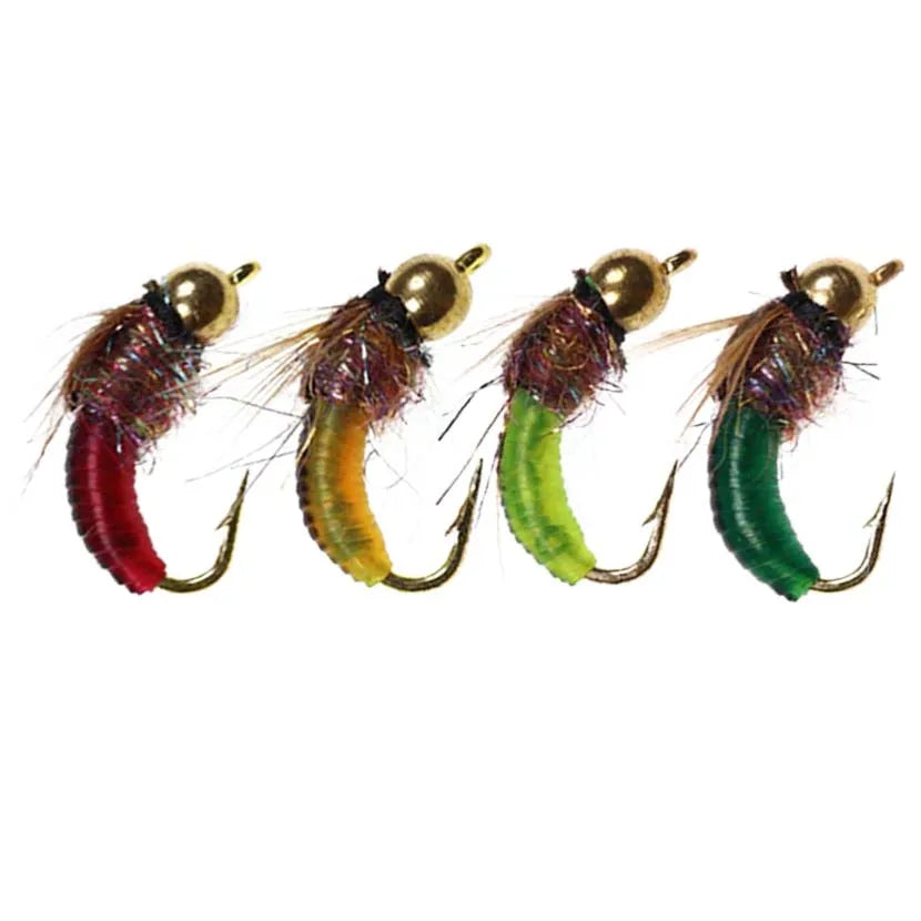40/78/126Pcs/Box Mixed Styles Fly Fishing Lure Wet/Dry Nymph Artificial Flies Bait Pesca Tackle Trout Carp Kit