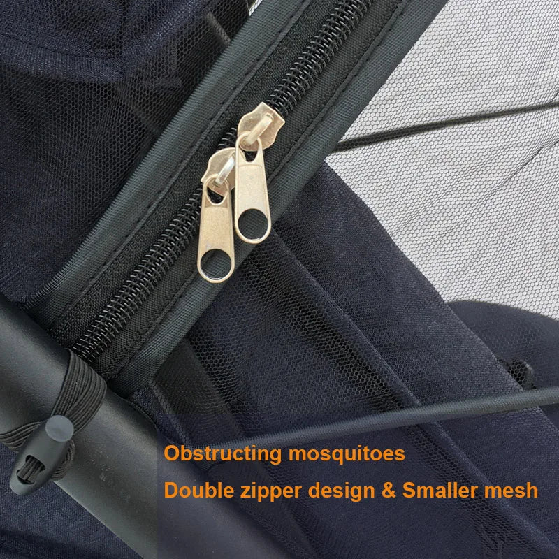 COLU KID® Baby Stroller Accessories Mosquito Net with Sun Shade for Cybex Mios Balios Eezy SS+2 Twist Libelle Beezy Stroller