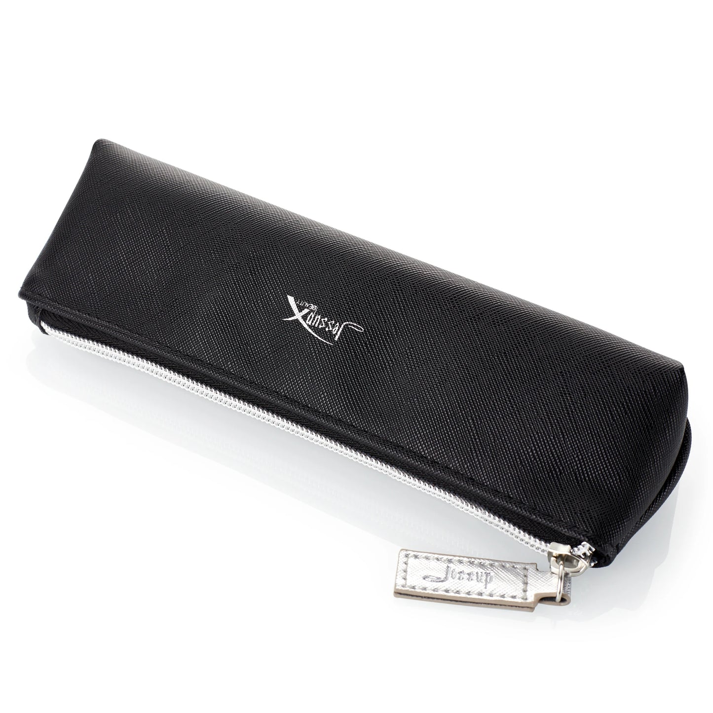Jessup Black Cosmetic Bag Storage Set for Makeup Accessories Women Bags Make Up Tools Travel Beauty Case PU Leather