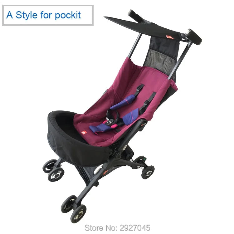 Baby stroller accessories extend footboard extension foot rest ONLY For Pockit, Pockit plus  All-Terrain  (Not for All-City).