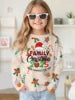 2025 Spring and Autumn Girls Korean Edition Loose Round Neck Long Sleeve T-shirt Top