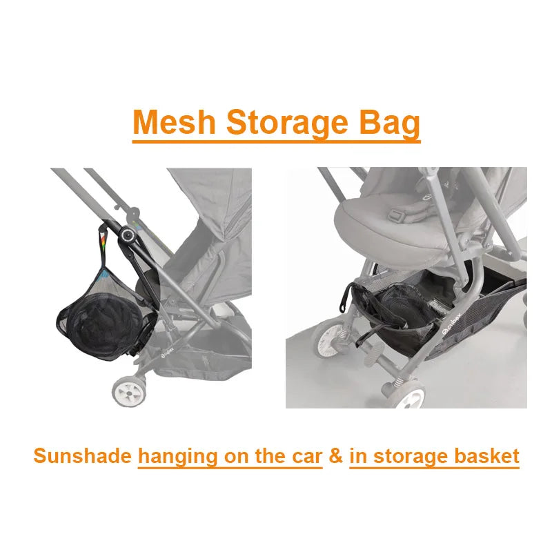 COLU KID® Baby Stroller Accessories Mosquito Net with Sun Shade for Cybex Mios Balios Eezy SS+2 Twist Libelle Beezy Stroller