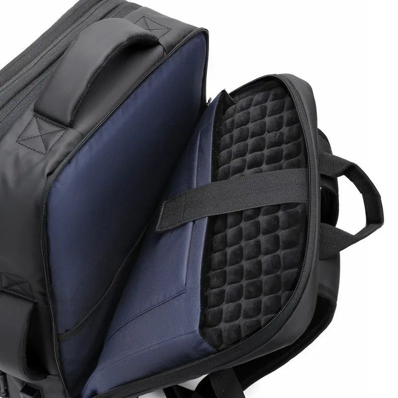 Factory Large Capacity Business Bag Usb Waterproof Wholesale Mens Laptop Travel Backpack