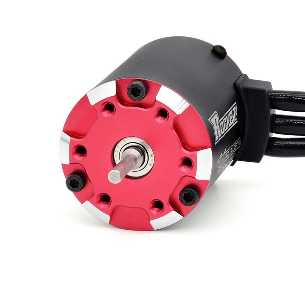 RC Motor Rocket 3650 Brushless Motor 5600KV 4700KV 4350KV 3250KV w/Temp Sensor for 1/8 1/10 RC Car