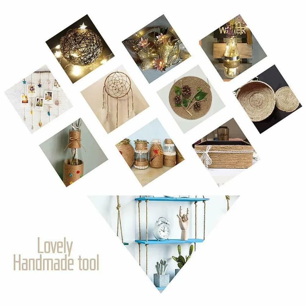 DIY Cat Scratcher Rope Twisted Sisal Rope Replacement Cat Tree Scratching Toy Cat Climbing Frame Binding Rope