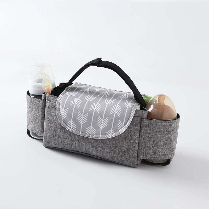 Baby Stroller Organizer Cup Holder Stroller Bag Baby Car Bag Trolley Bag Large Capacity Travel Baby Stroller Accessories
