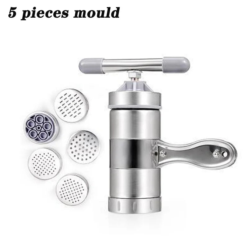 Household Manual Noodle Maker Stainless Steel Fresh Pasta Machine Small Noodle Press Pasta Roller Machine Kitchen Tools