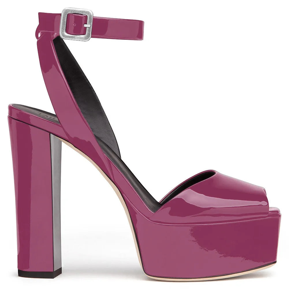 【Measure your feet length before order】Luxury Women High Heel Sandals Platform Sexy Evening Party Dress Summer Lady Shoes C-SL-2