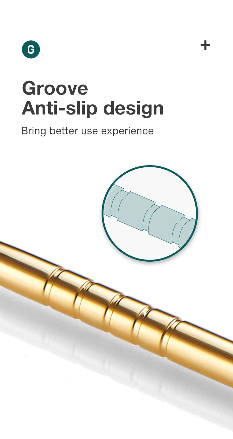 MR.GREEN Ear Wax Removal 360° Spiral Massage Ear Pick Ear Canal Cleaner Stainless Steel Flexible Design Ear Care Tools