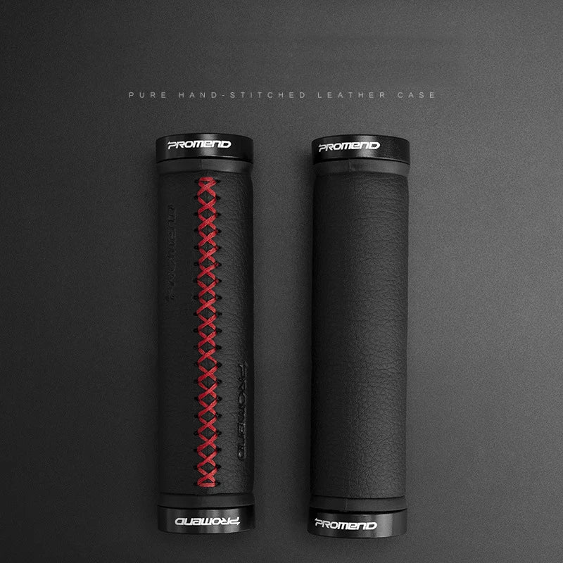 1 Pair Cycling Bike Grips Fiber Leather Mtb Handlebar Cover Grips Smooth Soft  Anti-slip Handle Grip Aluminum Lock Bike Part