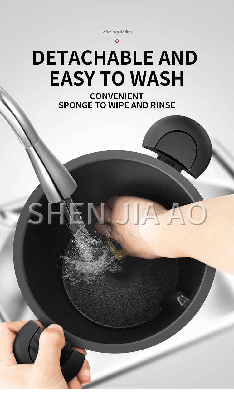 Home & Outdoor Multifunctional Cooking Machine - 360° Rotating Fried Rice, Fried Noodle & Barbecue Tool