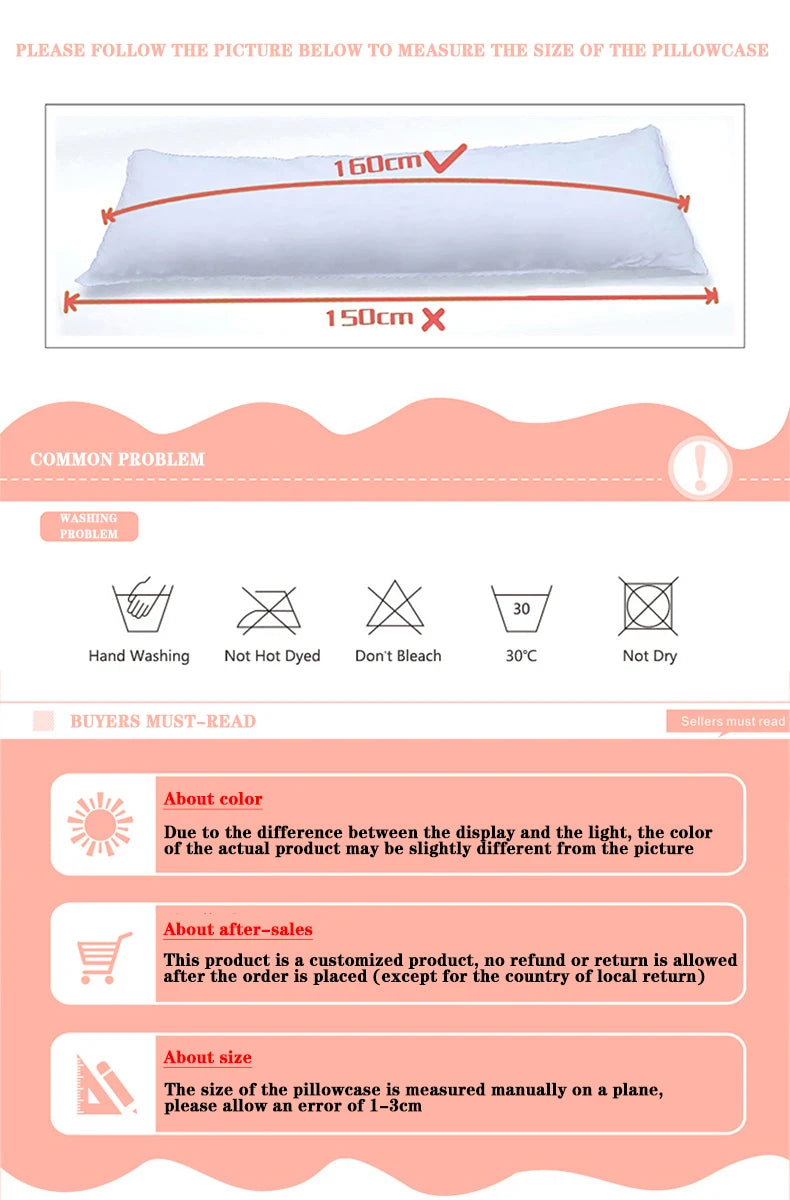 Anime Navia Caspar Hugging Body Dakimakura Cover Genshin Impact Navia Caspar Pillowcase Otaku Cushion Cover Sleeping Pillowcases