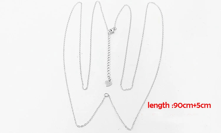 925 sterling silver Body Jewelry Sexy Chest Chain Belly Chains for Women Waist Chains Female Body Girl