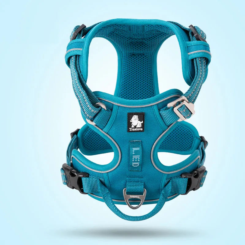 Truelove Dog Harness No Pull Vest Soft Adjustable Safety Harness For Dog Small Large Running Training French Bulldog Front Nylon
