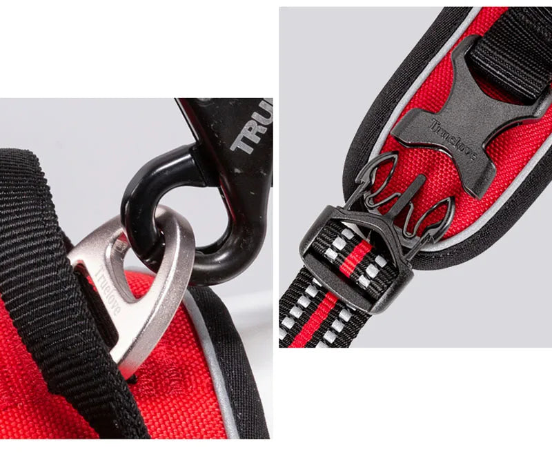 Truelove Dog Harness No Pull Vest Soft Adjustable Safety Harness For Dog Small Large Running Training French Bulldog Front Nylon