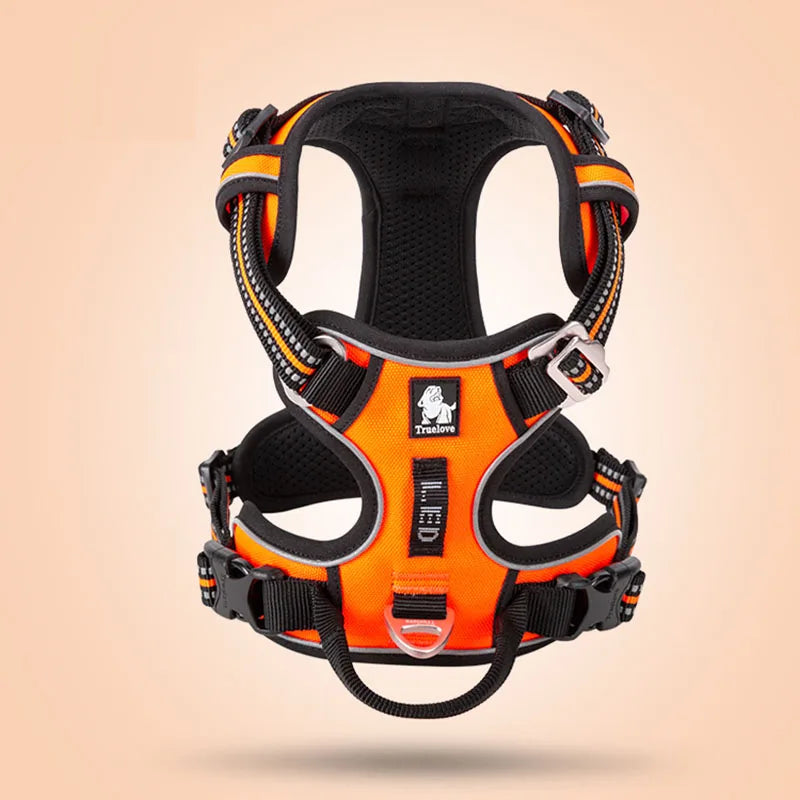Truelove Dog Harness No Pull Vest Soft Adjustable Safety Harness For Dog Small Large Running Training French Bulldog Front Nylon